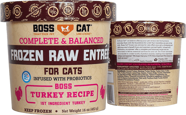 Boss Cat Frozen Raw Turkey Recipe